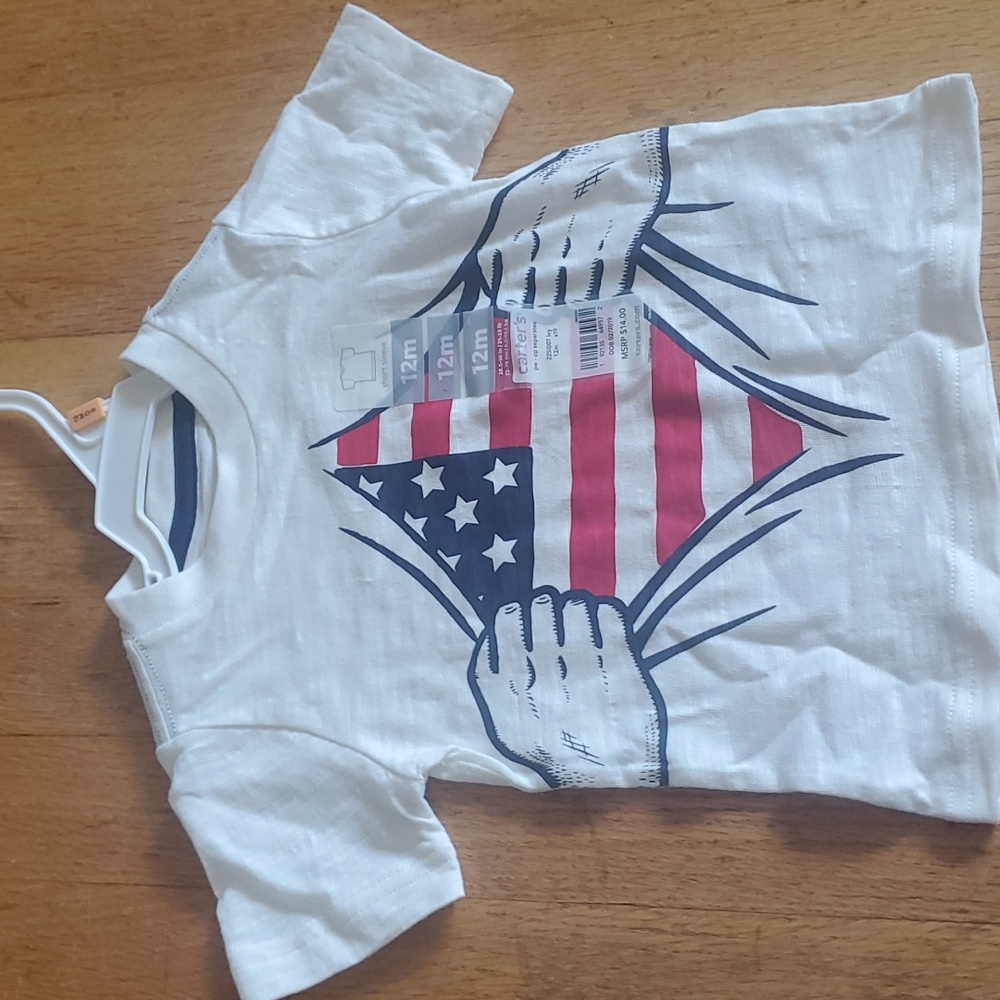 NWT Carter's Patriotic Shirt